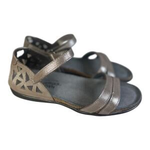Naot Women’s Bonnie Vintage Slate Leather Sandals Size-37 (6)